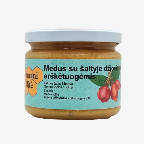 Erškėtuogės su medumi