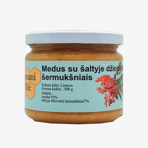 honey-with-sermuksniai šermukšniai su medumi
